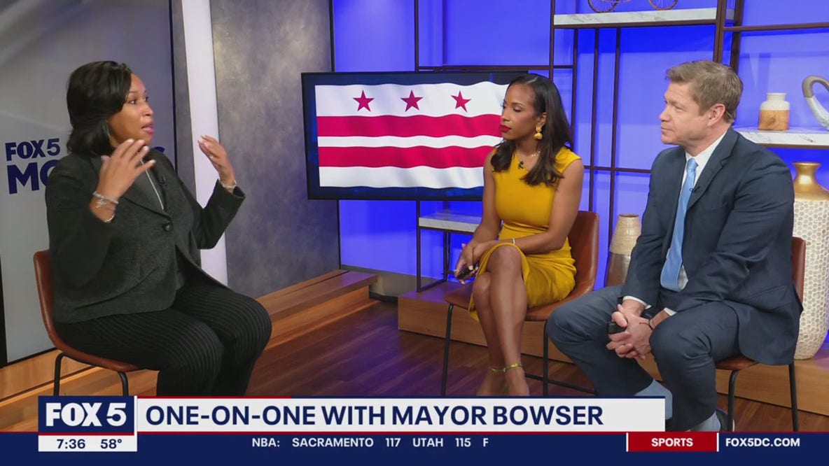 DC Mayor Muriel Bowser speaks with FOX 5 as she begins 3rd term